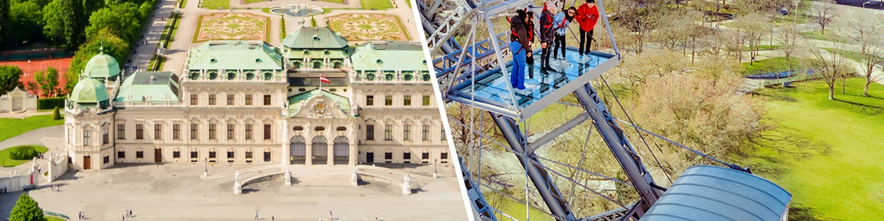Combo: castello del Belvedere Superiore + Biglietti d'ingresso per la Wiener Riesenrad