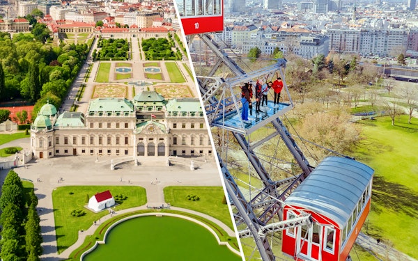 Combo: Upper Belvedere Palace + Vienna Giant Ferris Wheel Entry Tickets