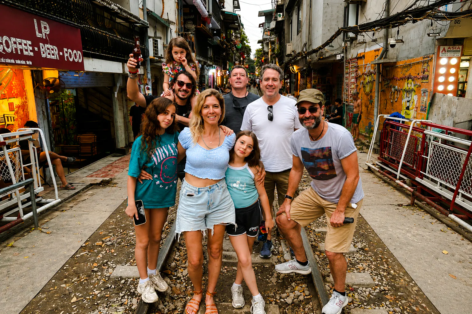 hanoi scooter tour: war history, train street and street food-1