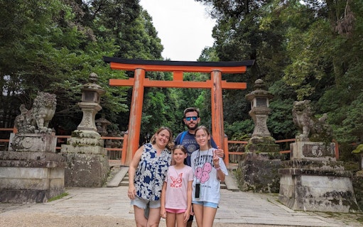 private e-bike-tour für familien in nara inklusive mittagessen und kindersitzen-2