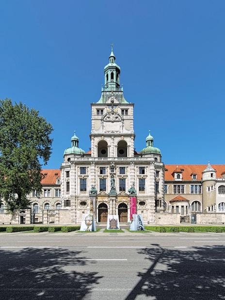 Munich City Pass includes Bavarian National Museum with ornate facade.