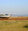 Pista de aterizare din Masai Mara