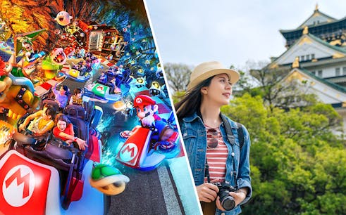 combo (2% di sconto): universal studios japan 1-day pass + osaka castle tickets-1