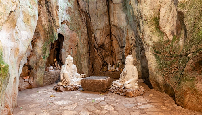 Statue of Buddha, Marble Mountains, Hoi An, Vietnam,VietNam, Asia,