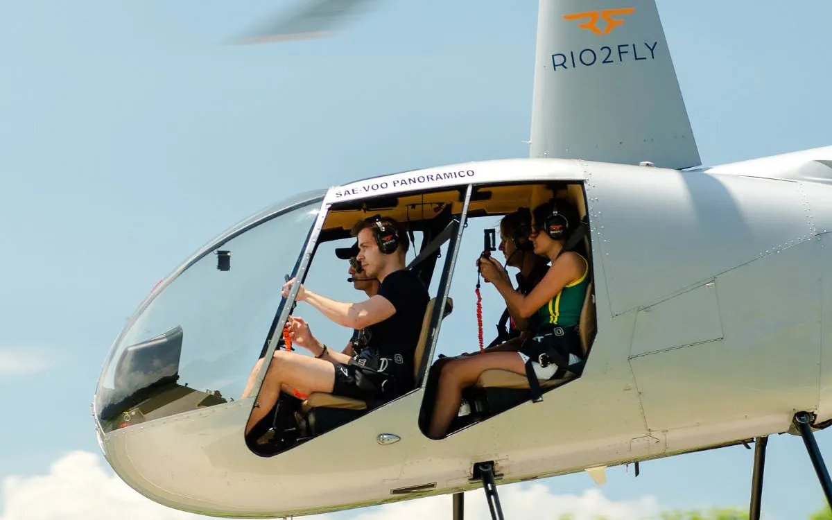 Rio de Janeiro Doorless Helicopter Tour