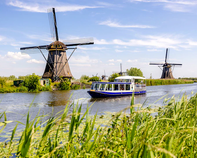 Kinderdijk UNESCO World Heritage Entry Tickets, Rotterdam