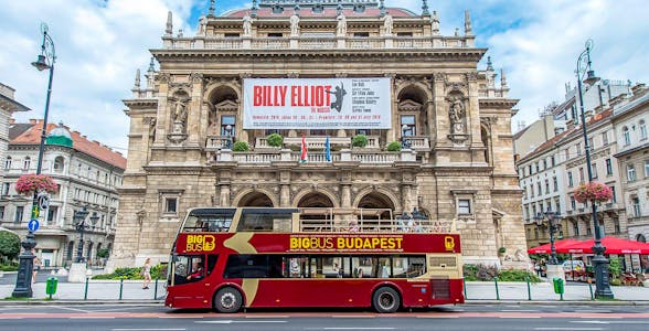 Biglietti Big Bus Budapest per tour Hop-on Hop-off