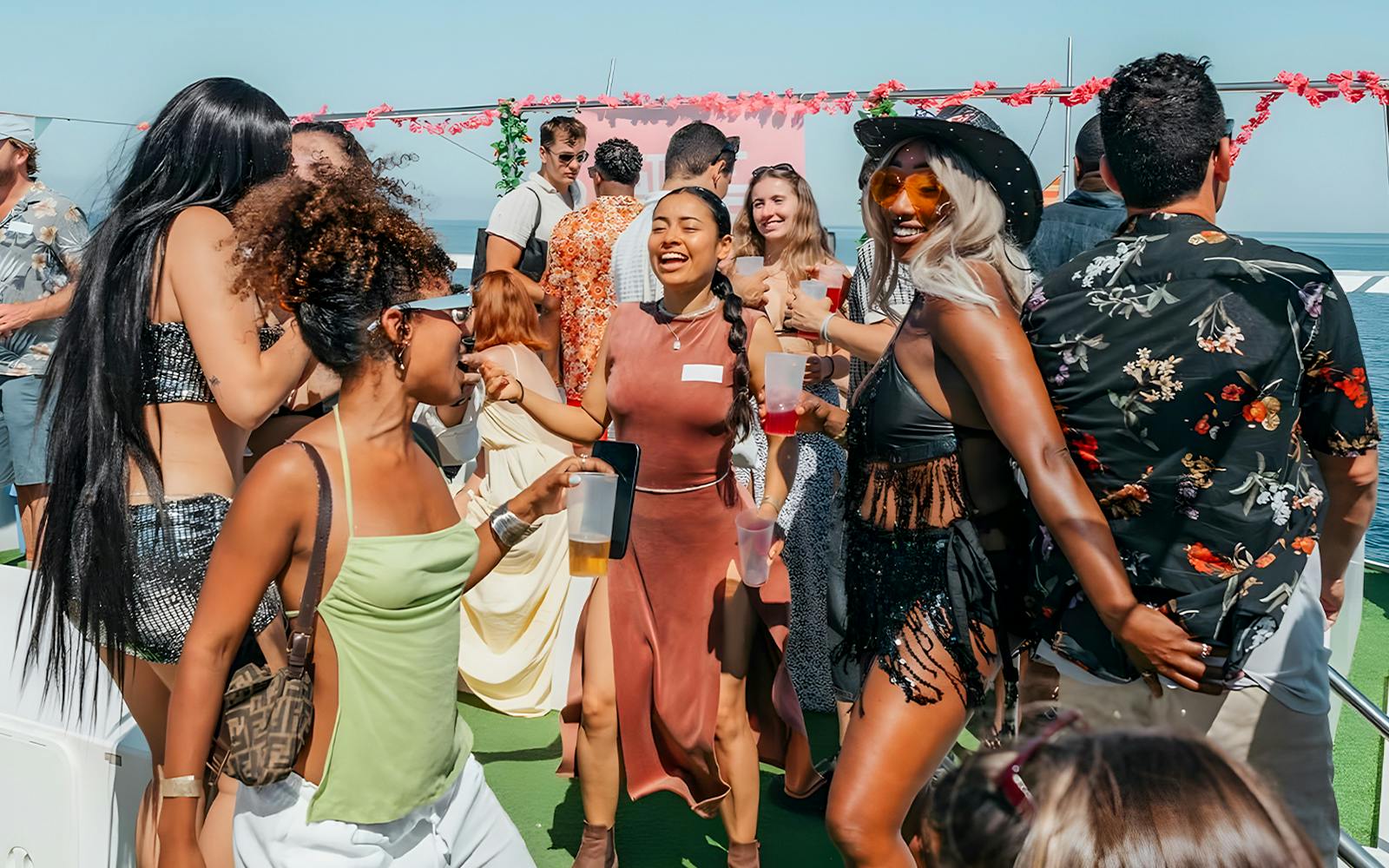 barcelona: party cruise with bbq & sunset options-1