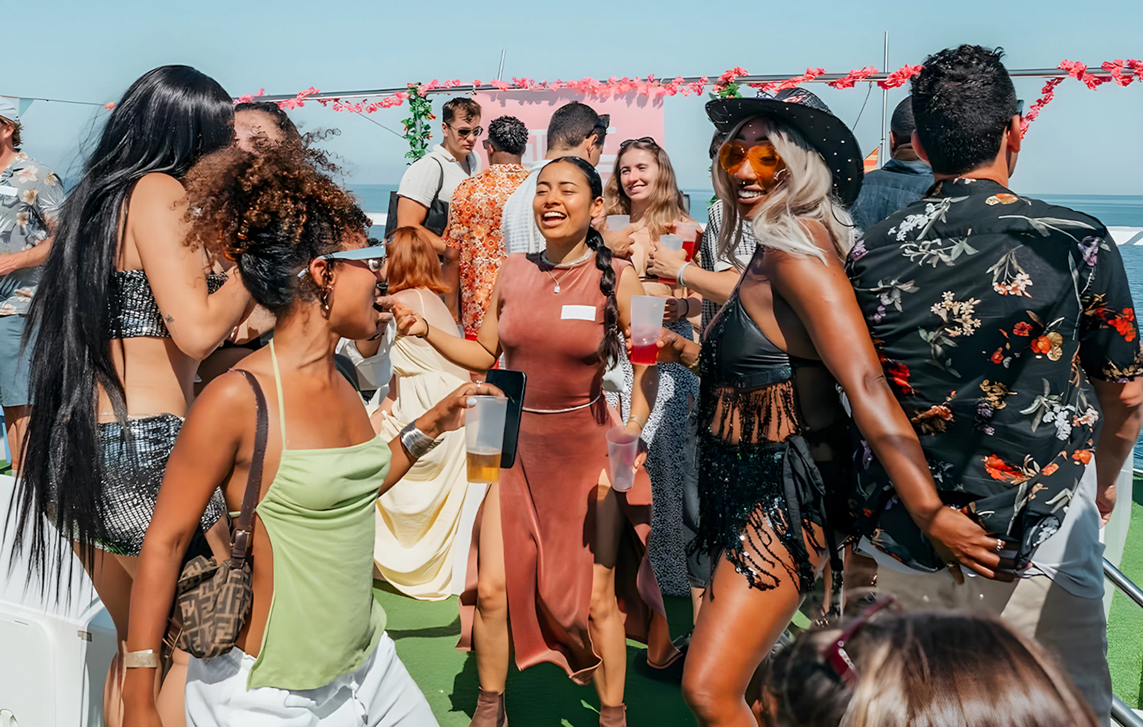 barcelona: festkryssning med grillfest och alternativ för att njuta av solnedgången-1