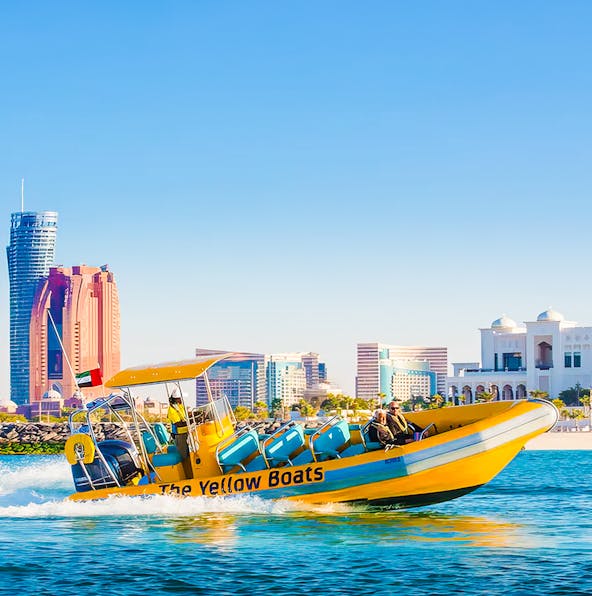 The best yellow boat tours in Abu Dhabi