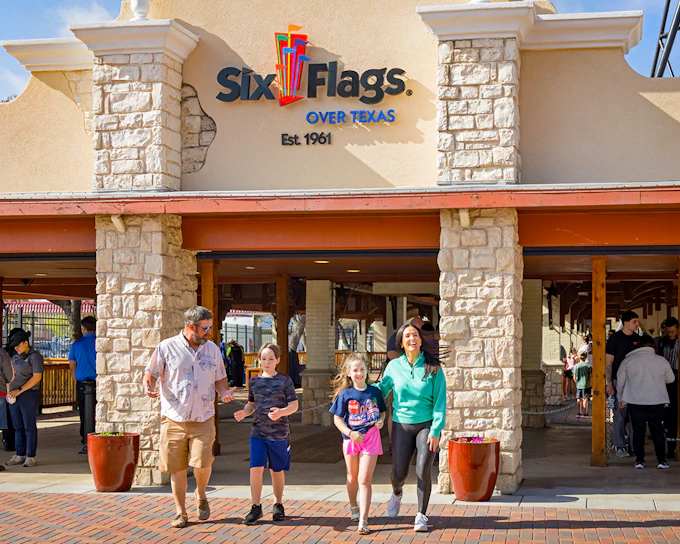 Six Flags Over Texas One Day Tickets