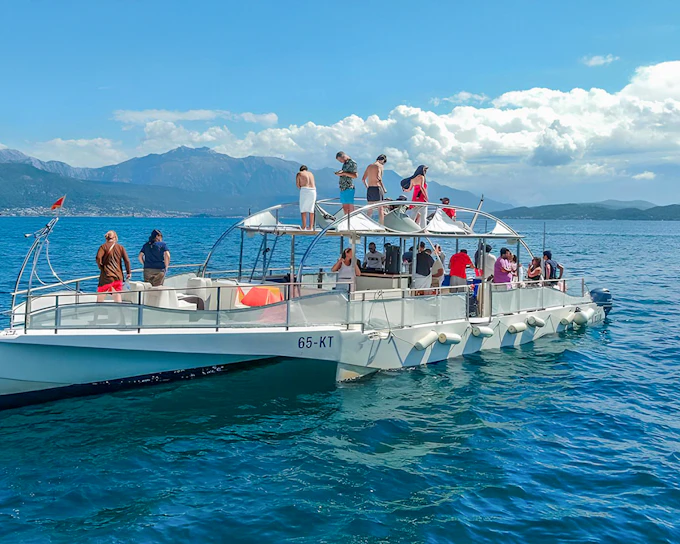 From Tivat: Blue Cave & Our Lady of The Rock Full-Day Boat Tour