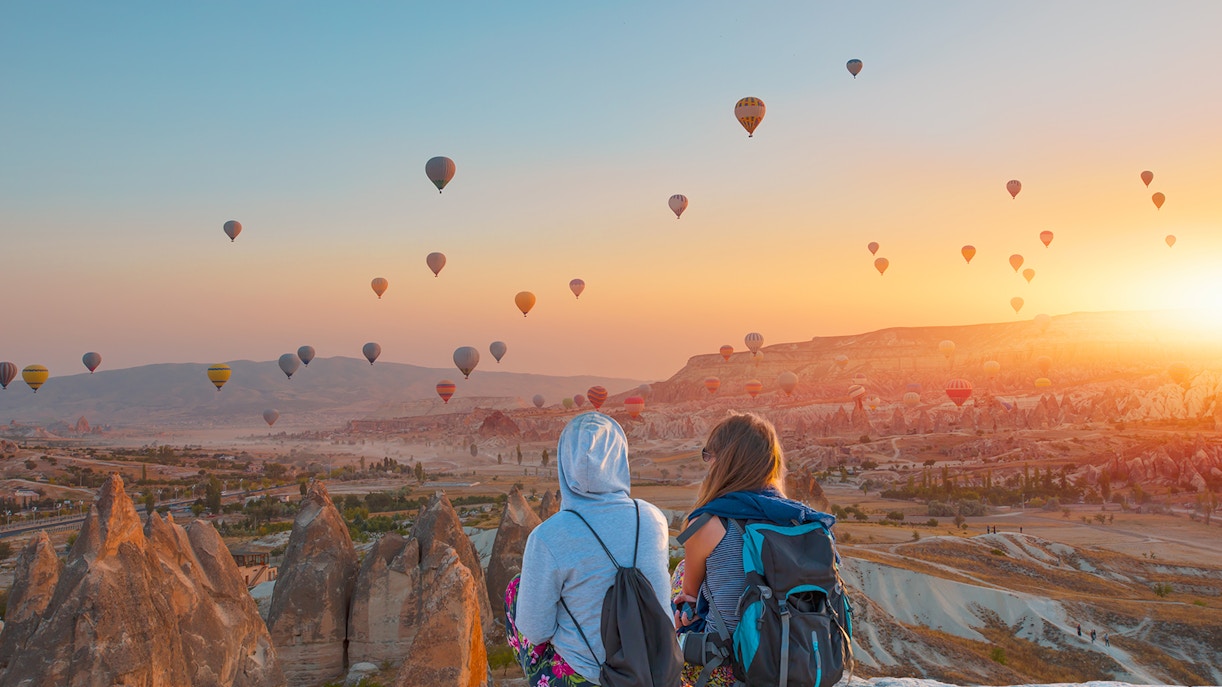 hot air balloon Cappadocia viewing points