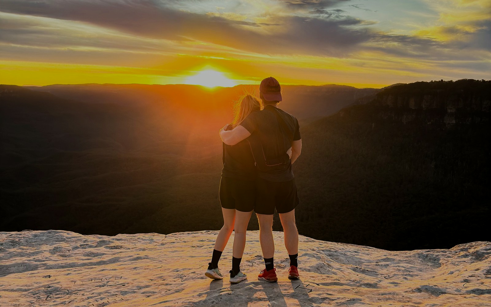 Valley views at Sunset