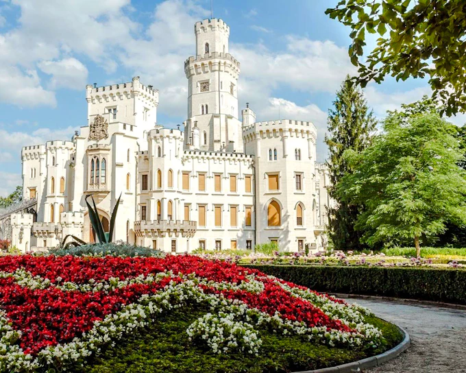 From Prague: Český Krumlov and Hluboká Castle Private Day Trip