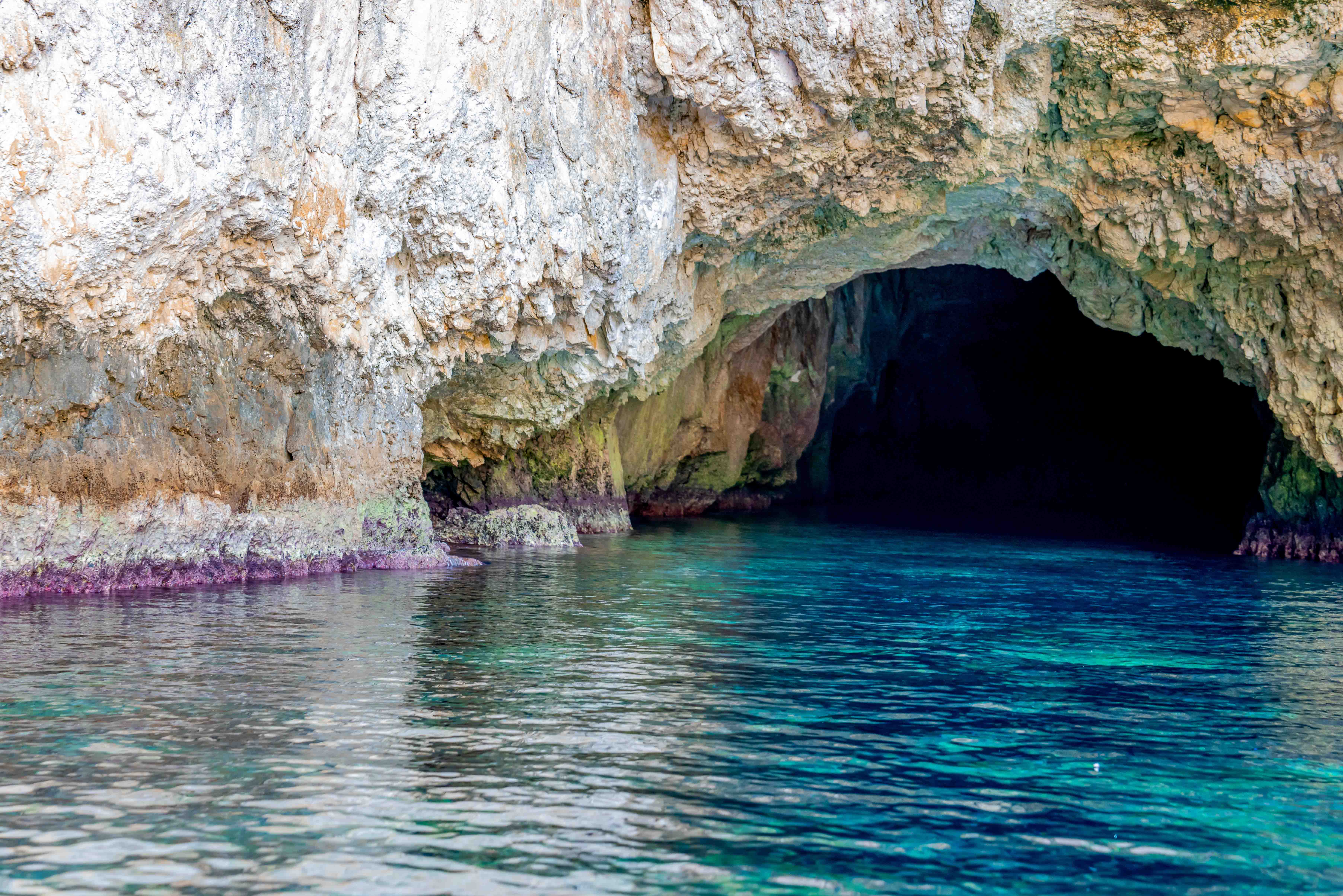 Three Green Caves of Kolocep