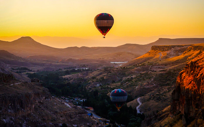 Cappadocia Sunrise Hot Air Balloon Flight with Hotel Transfers