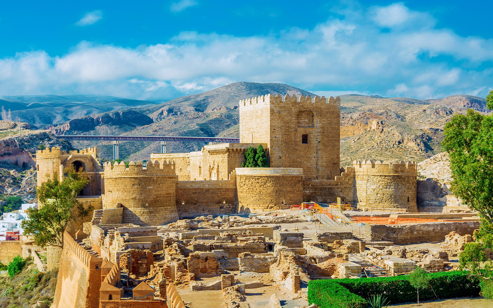 Malaga Cathedral - Alcazaba fortress