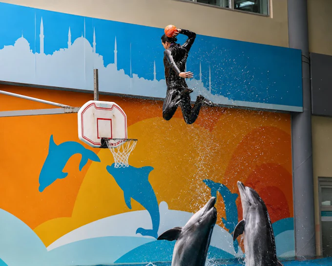 Istanbul Dolphinarium Show and Dolphin Swimming Experience Tickets (Product 53808)