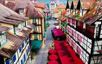 from kuala lumpur: bukit tinggi french village and genting highlands day trip with awana skyway cable car-8