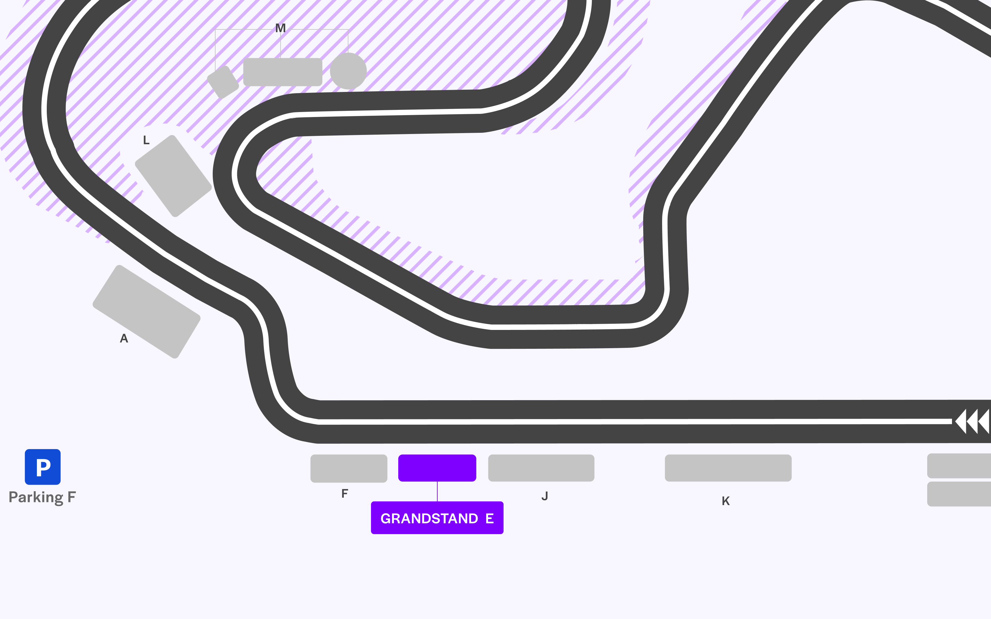 Formula 1 Spanish Grand Prix seating plan