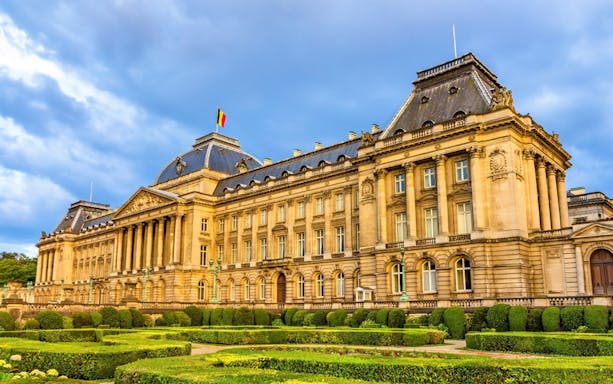 Royal Palace of Brussels with gardens, part of the Brussels full-day guided tour.