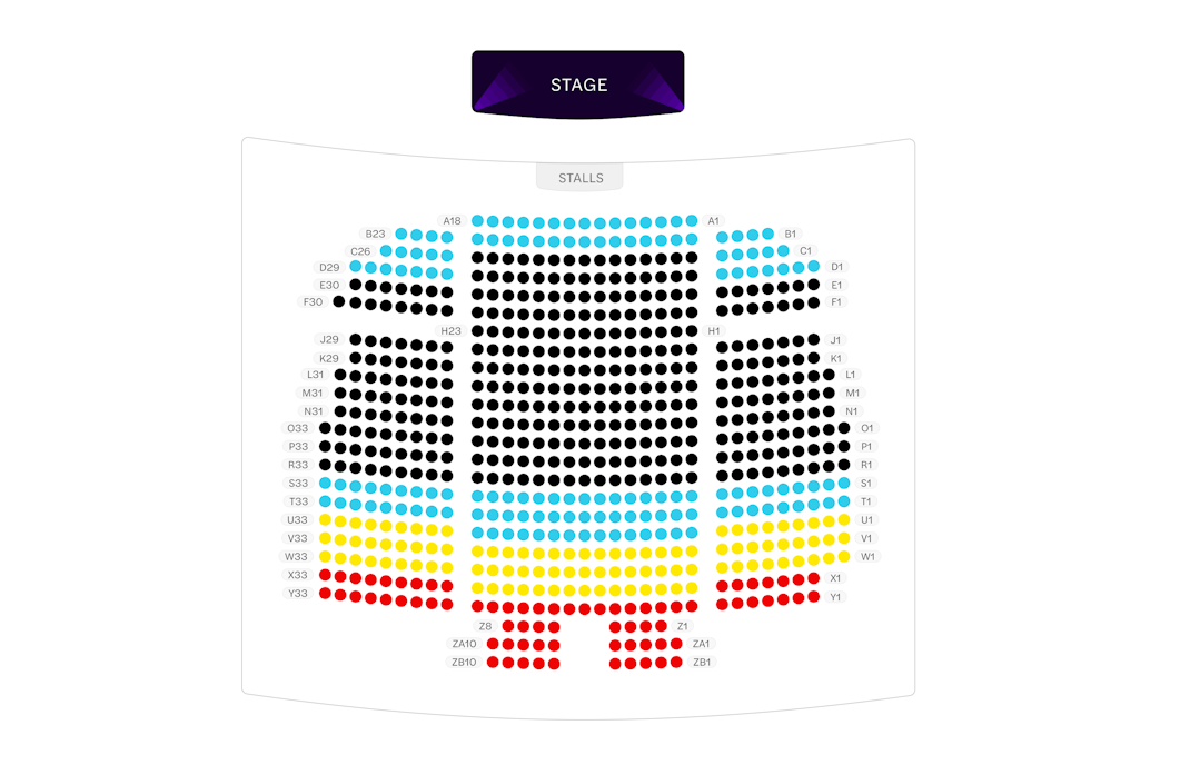 Peacock Theatre Stalls