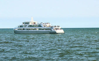 Boat tour on the Caspian Sea departing from Baku.