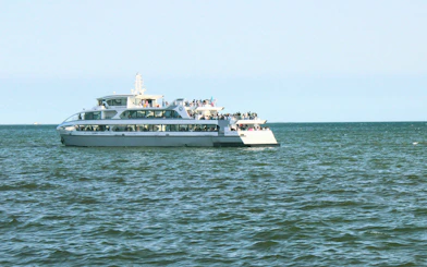 Boat tour on the Caspian Sea departing from Baku.