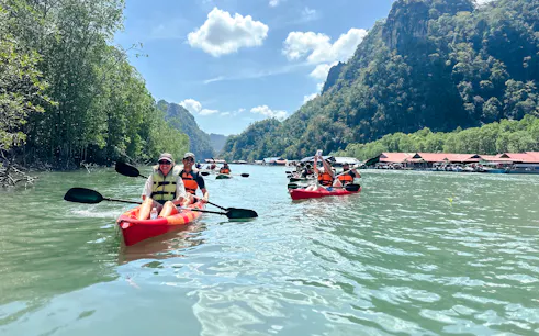 excursion de 4 heures en kayak dans la mangrove de kilim, avec déjeuner-1