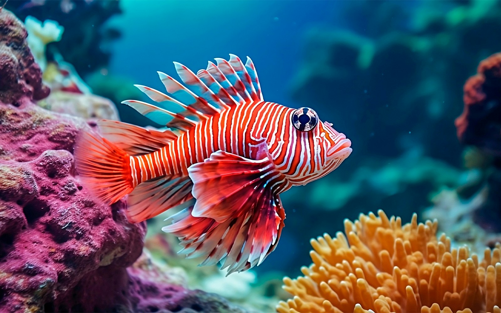 Red Lionfish