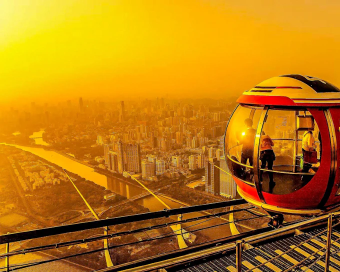 Canton Tower Bubble Tram Tickets (Product 49001)