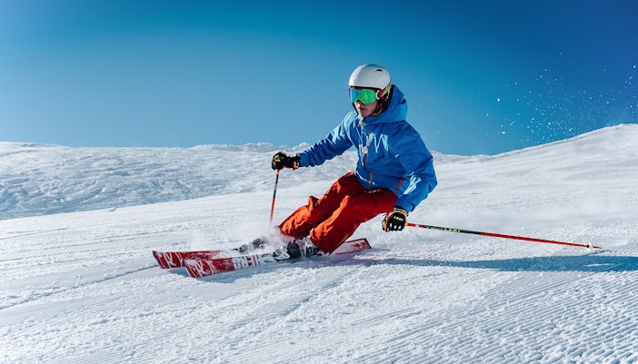 skiing on slopes 10 & 11