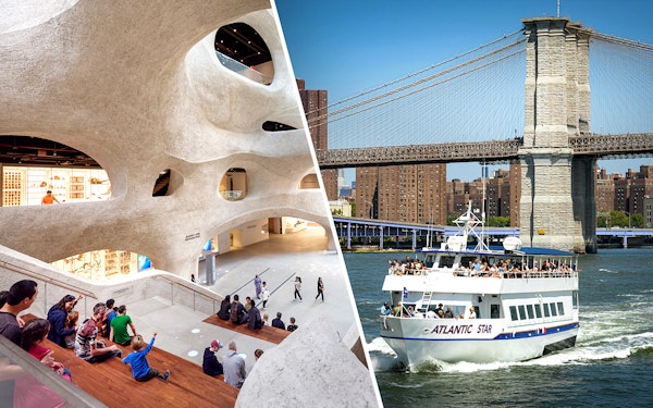 Combo: American Museum of Natural History + 90-Min NYC Downtown Sightseeing Cruise