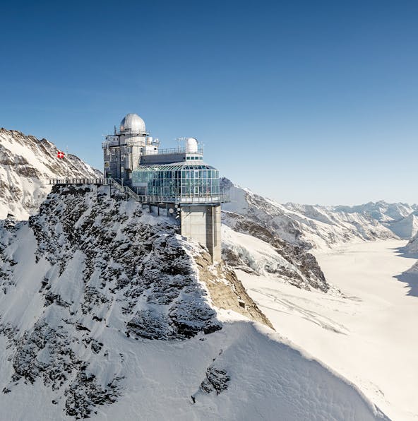This is how you reach the Jungfraujoch Summit in Switzerland