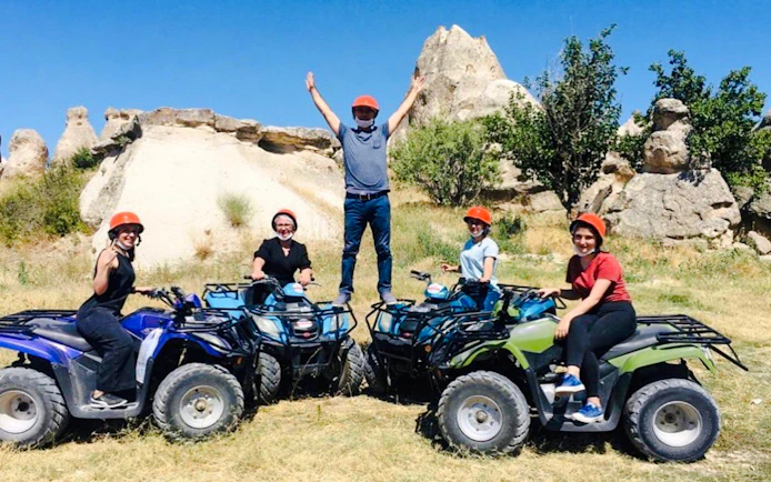 Safari en quad en Cappadoce avec prise en charge à l'hôtel