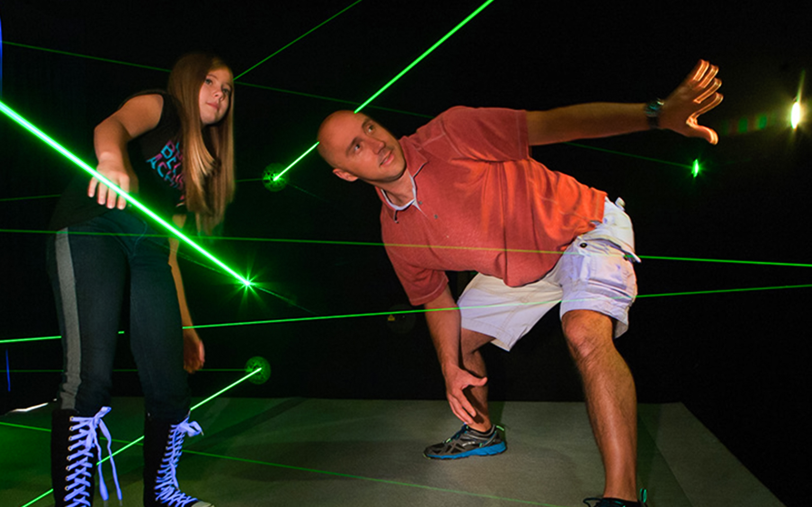 Katmandu Park Steambot Laser Challenge