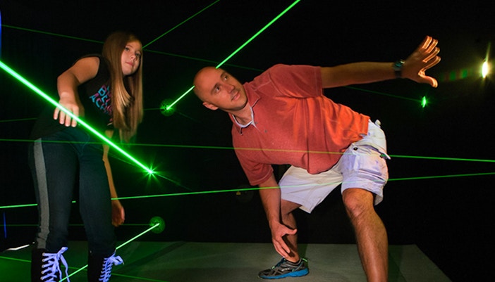 Katmandu Park Steambot Laser Challenge