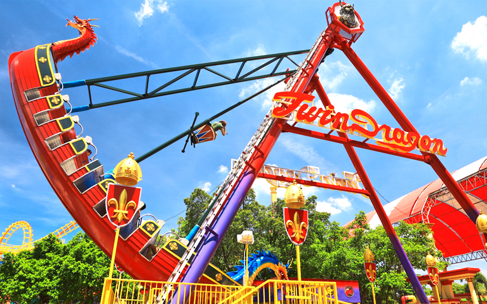 ride at adventure world at siam amazing park