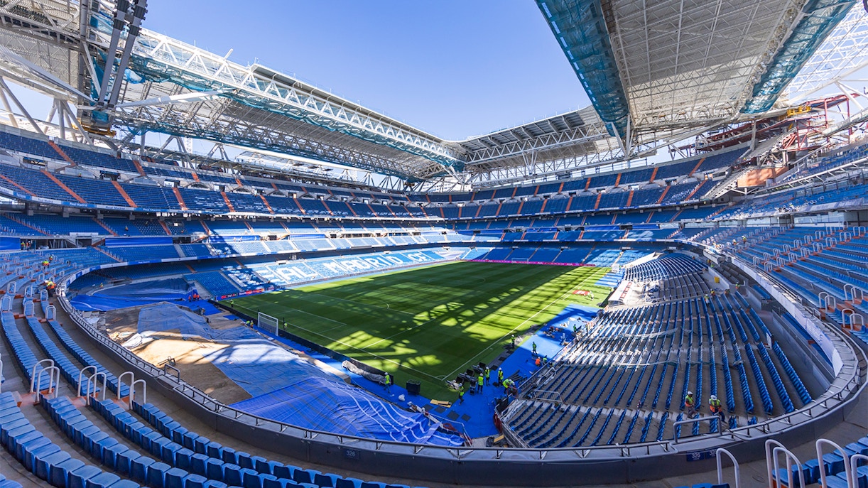 Santiago Bernabeu’s seats capacity