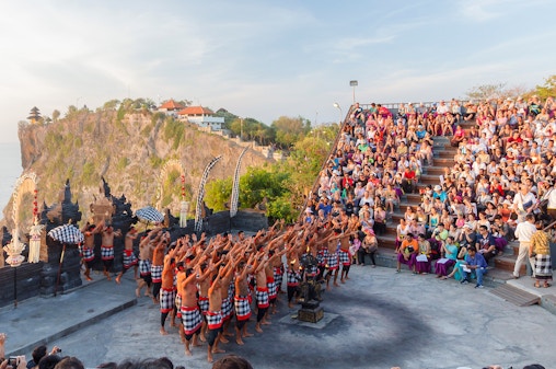 From Bali: Uluwatu Temple Sunset Tour with Kecak & Fire Dance Show