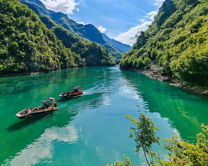 Komani Lake & Shala River Boat Tour