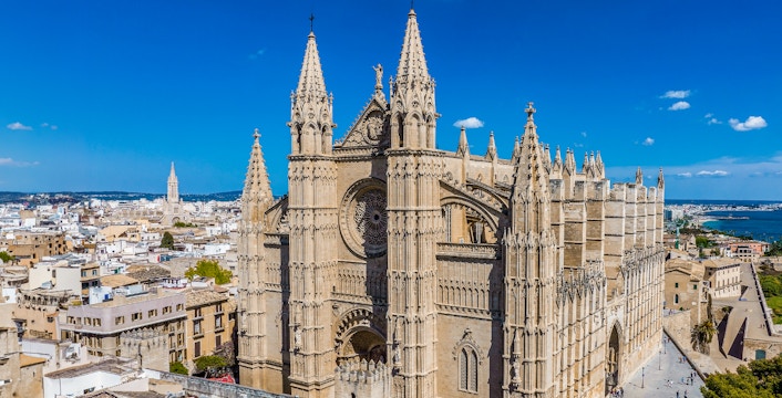 Palma Cathedral Terrace