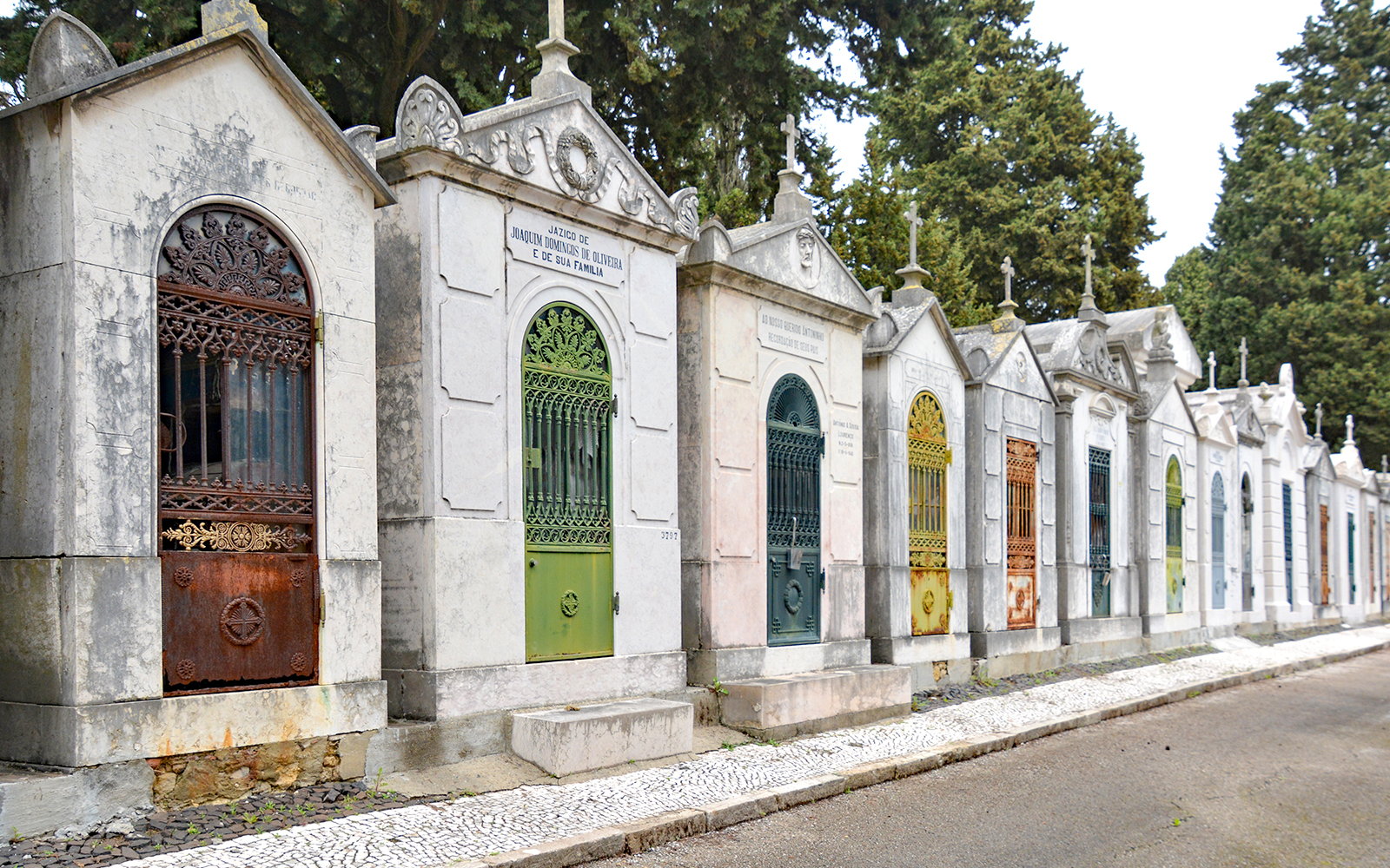 Cemitério dos Prazeres in Lissabon