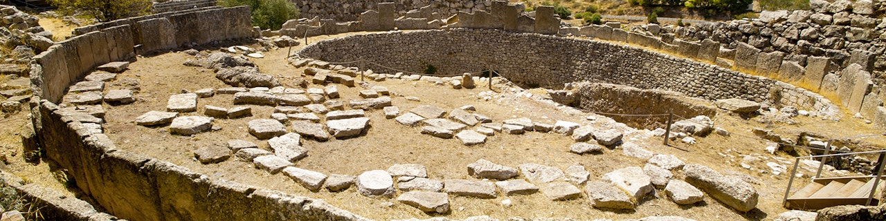 Biglietti d'ingresso al sito archeologico di Micene con audioguida