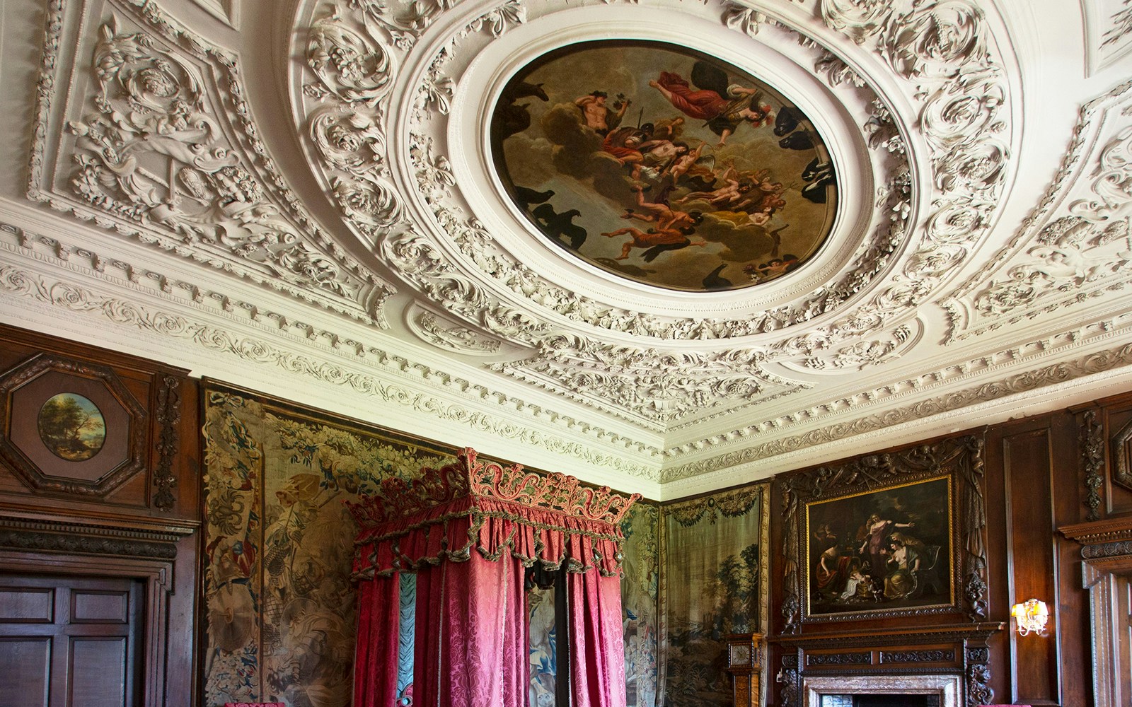 Ornate ceilings