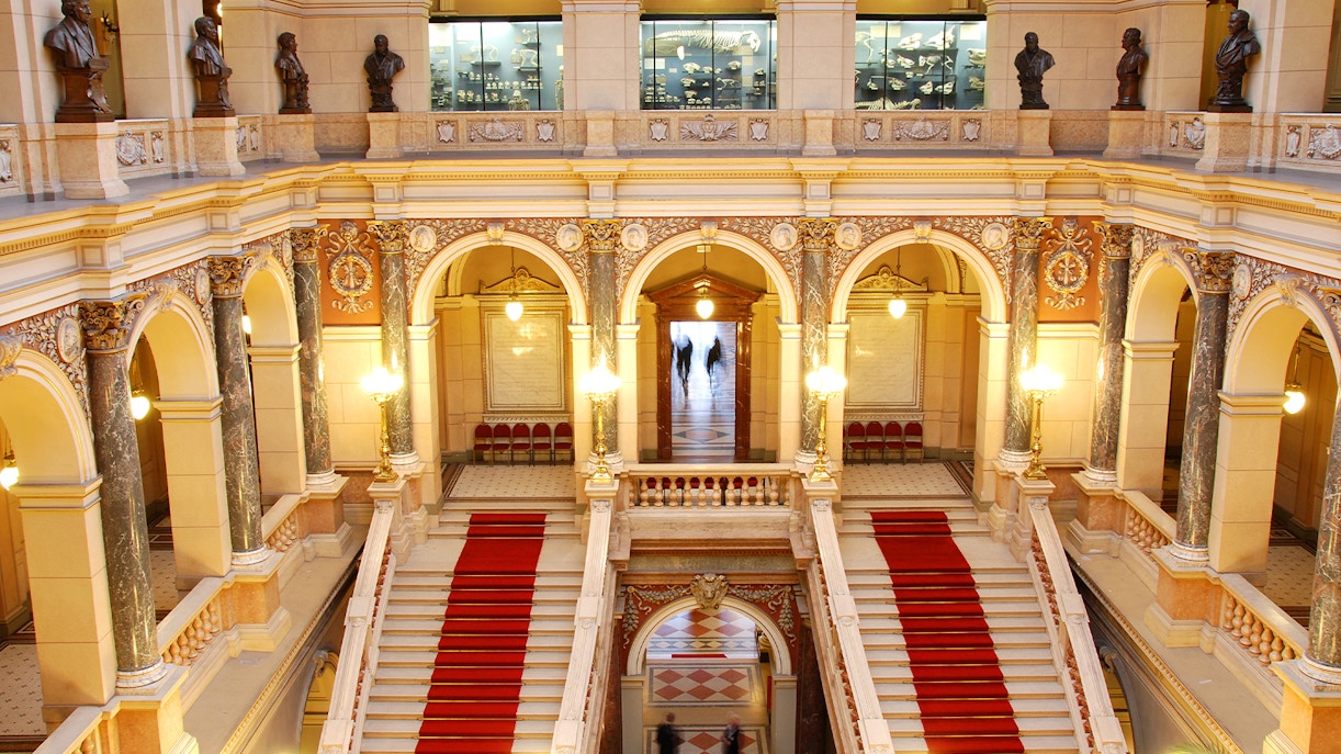 Prague National Museum Entrances