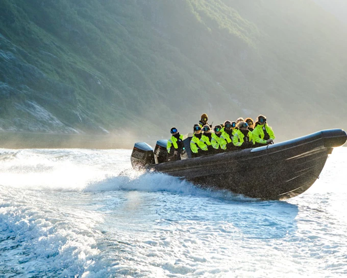 From Geiranger: RIB Geiranger Fjord Safari