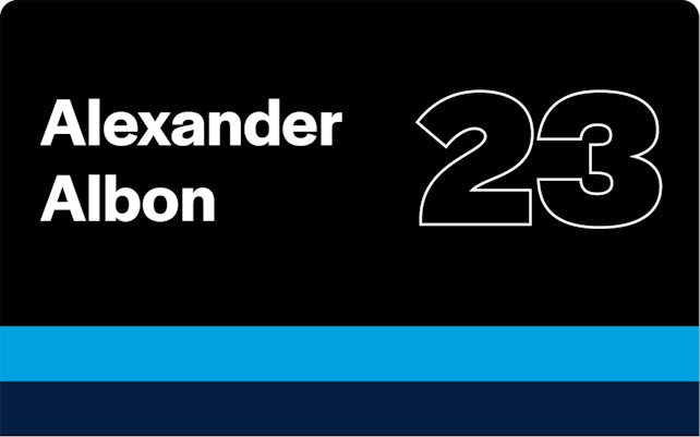 F1 Drivers Alexander Albon