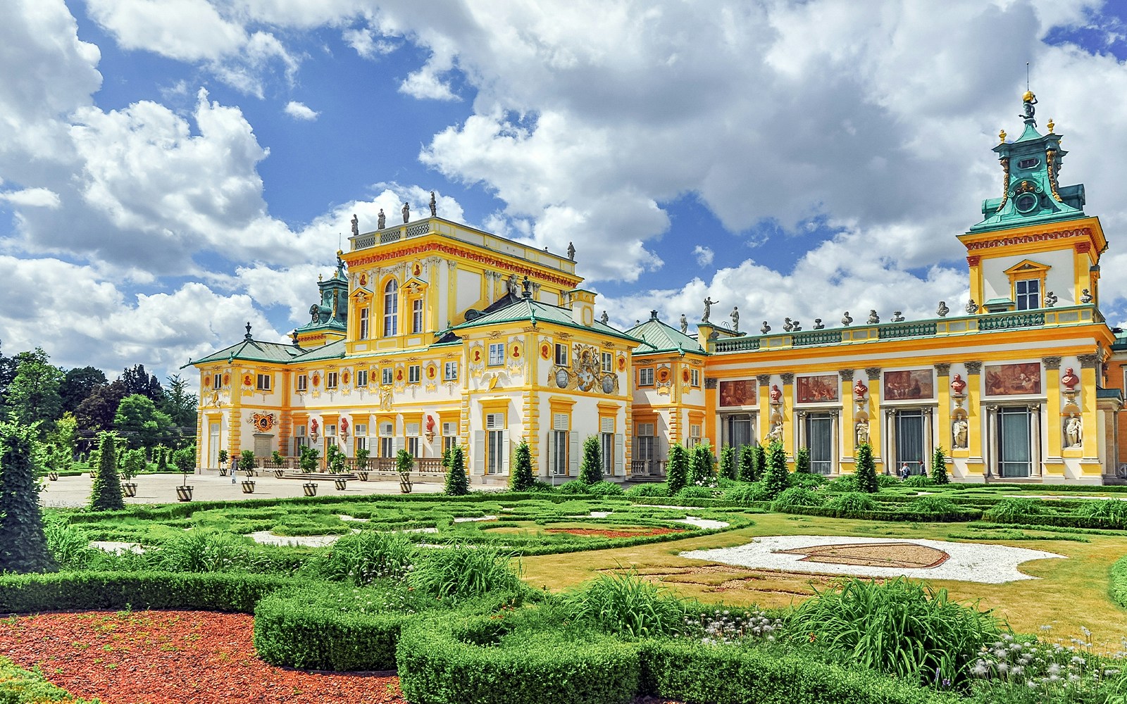 Wilanów Palace and park